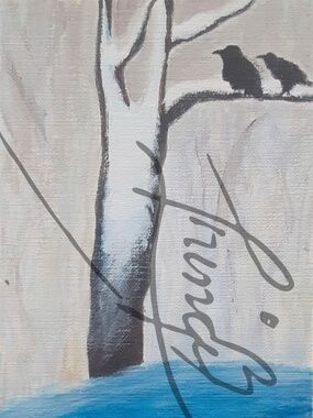 Print of Acrylic Painting